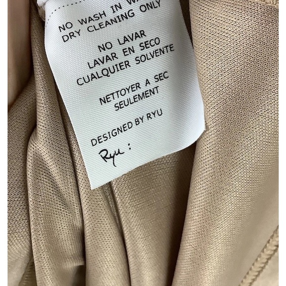 Anthropologie Sz XL Chiffon Mesh Layered Cocktail Party Polka Dot Dress Black - Picture 7 of 7